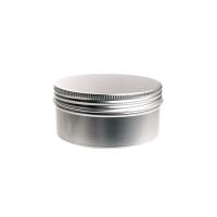 Runde Aluminium Schraubdeckeldose mit EPE liner (± 250 ml.)